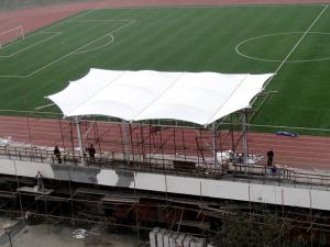 阆中市膜结构体育看台