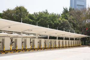 阆中市膜结构停车棚