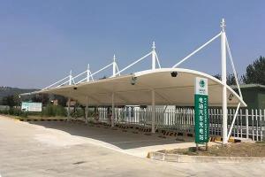 阆中市膜结构停车棚